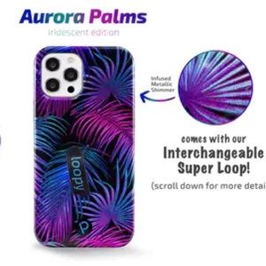 iPhone 11 Pro Max Loopy Case Aurora Palms